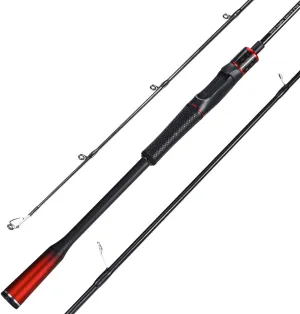 Sougayilang Fishing Rods, Spinning Rods and Casting Fishing Rods, with Full Carbon Fiber Handle, 24T Carbon Fiber 2PCS Fishing Pole for Long Casting Bass, Trout, Panfish