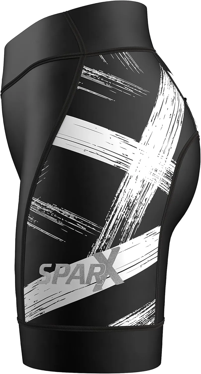 Sparx Performance Women Triathlon Shorts Womens Triathlon Bike Short 7” Tri Shorts