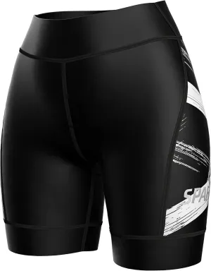 Sparx Performance Women Triathlon Shorts Womens Triathlon Bike Short 7” Tri Shorts