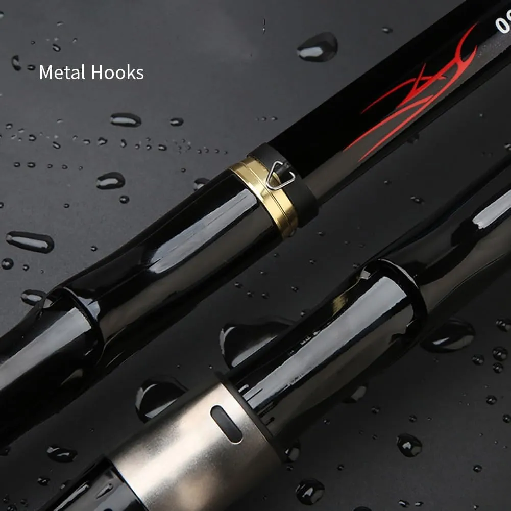 Spinning Fishing Rods Telescopic Carbon Fiber Casting Rod 2.1m 3.6m 4.5m 5.4m 6.3m 7.2m Fishing Pole Super Hard Ultralight Portable