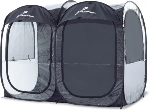 Sportneer Sports Tent, 2-4 Person Instant Pop Up Sports Tents - 92" x 46" x 63.5" Transparent Sport Shelter for Fishing, Camping, Sports Event - Easy Set Up & Tear Down