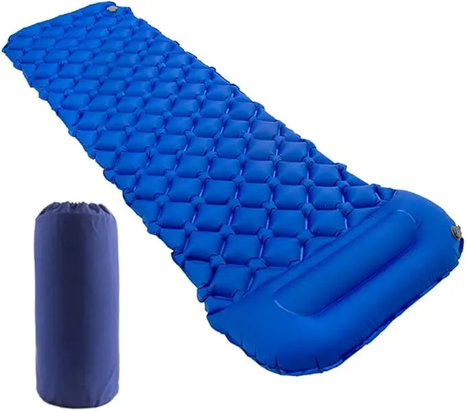 Star Smart Sleeping Pad for Camping Inflatable Backpacking Pad with Pillow, Ultralight Durable Camping Mattress,Hiking Air Mat,Camp Sleep Pad for Hiking Traveling & Outdoor Activities