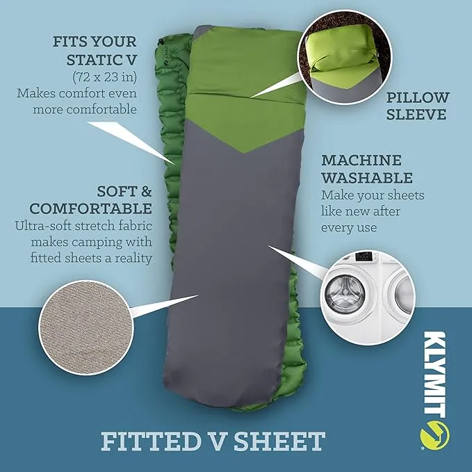 Static V2 Inflatable Sleeping Pad   V Sheet Washable Pad Cover