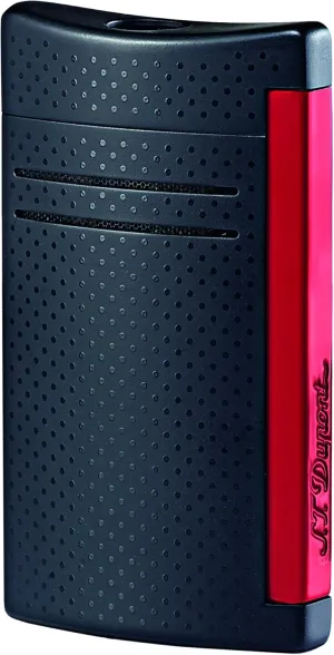 S.T.Dupont 020160N MaxiJet Lighter Punch, Black & Red