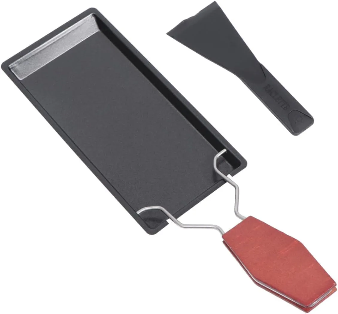 STOBAZA Portable Cheese Fondue Grill Non-stick Mini Baking Tray Kitchen Stove Rack Easy to Clean