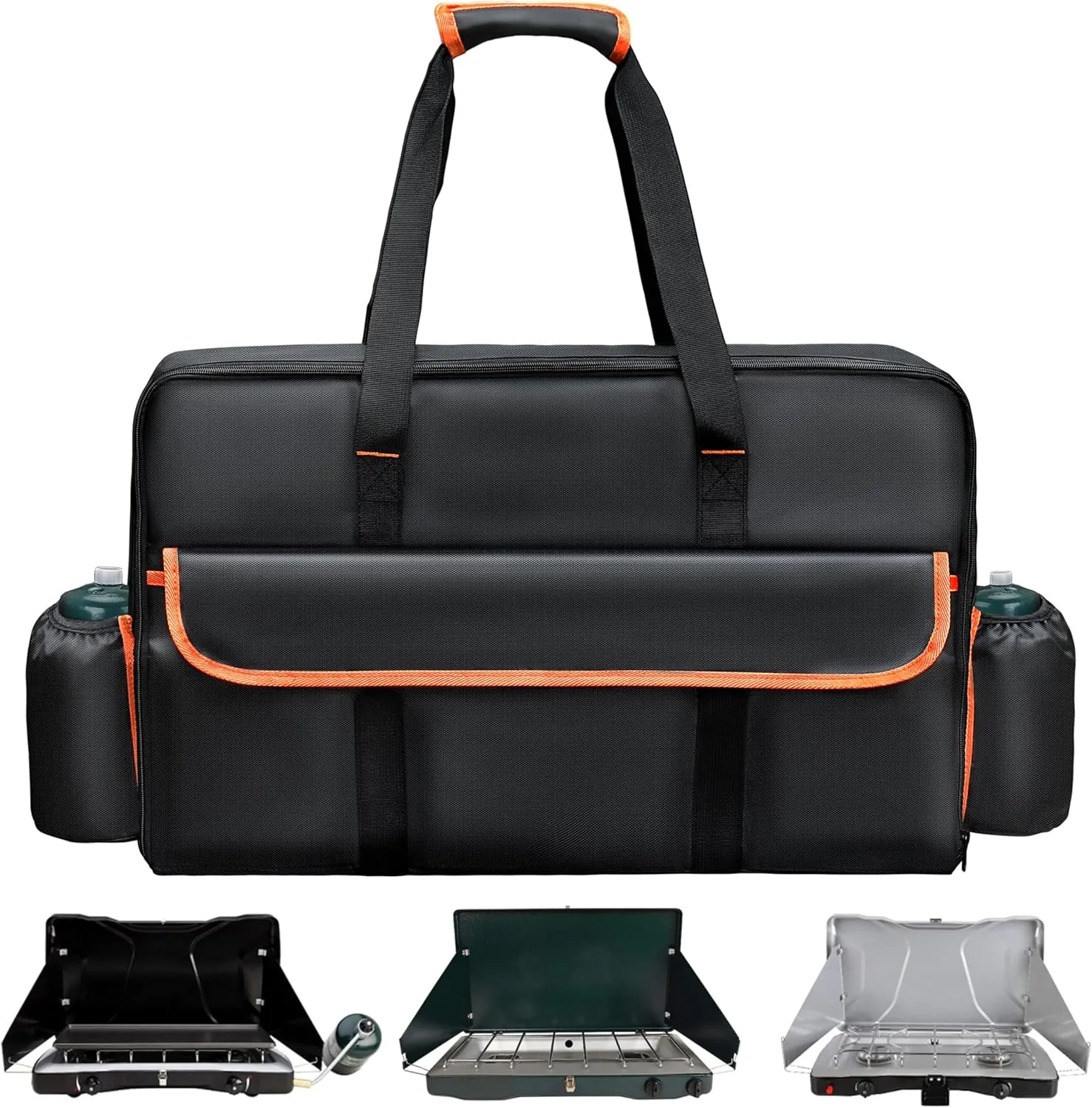Stove Carrying Case Compatible with Coleman, Stove Carry Bag Compatible with Coleman Gas Camping 2 Burner Stove, Triton Stove, for Camp Chef Everest 2 Burner Stove Camp Stove