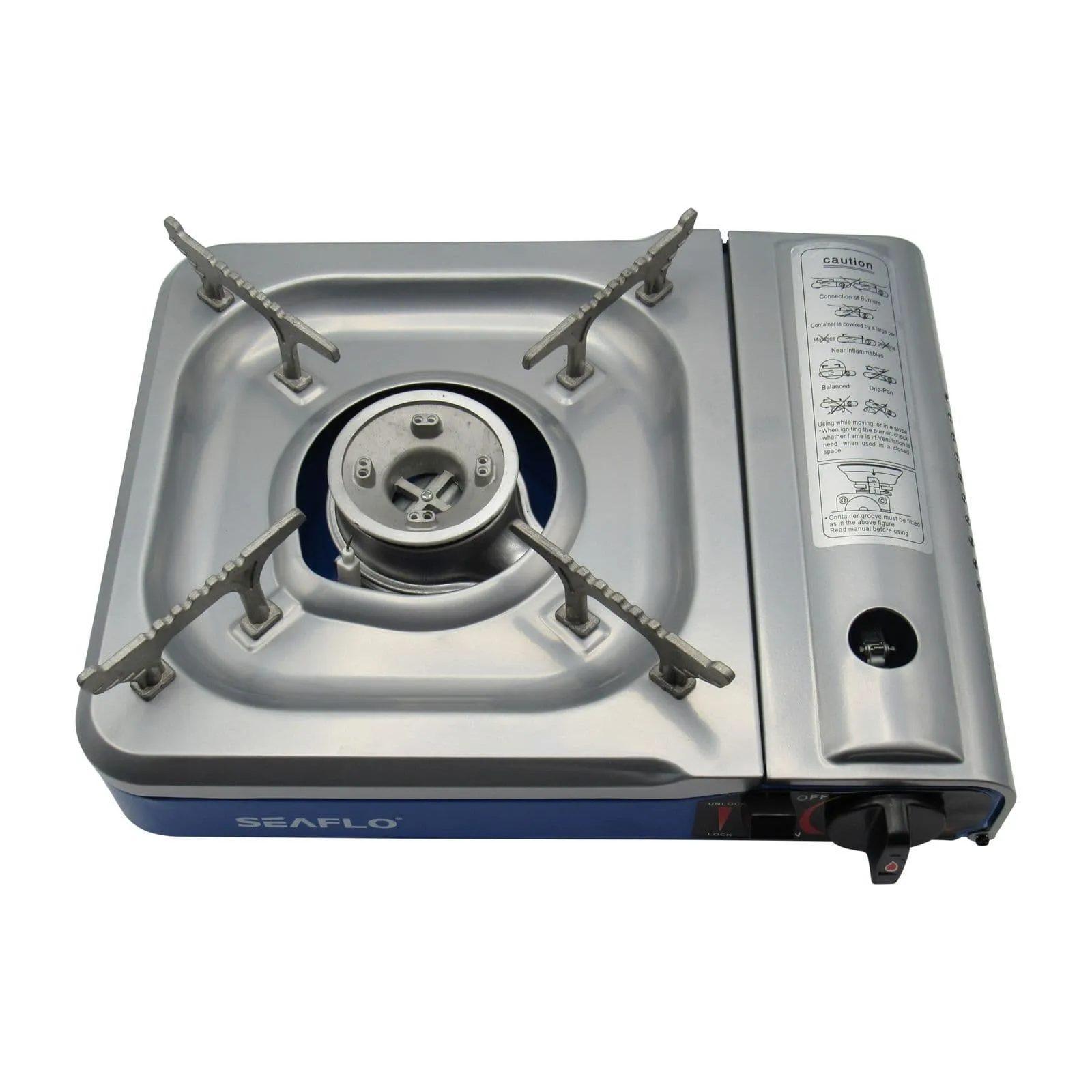 Stove Gas Retro-inspired Hob (Deluxe Hiking Butane Extensive range Outdoor BBQ Portable Ring) Single Camping Cooker