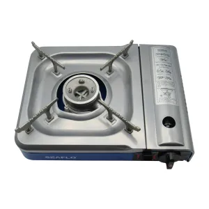 Stove Gas Retro-inspired Hob (Deluxe Hiking Butane Extensive range Outdoor BBQ Portable Ring) Single Camping Cooker