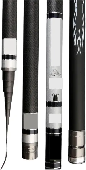 Super Light Long Hard Carbon Fiber Pattern Hand Fishing Rod high Mass Telescopic Fishing Pole Stream