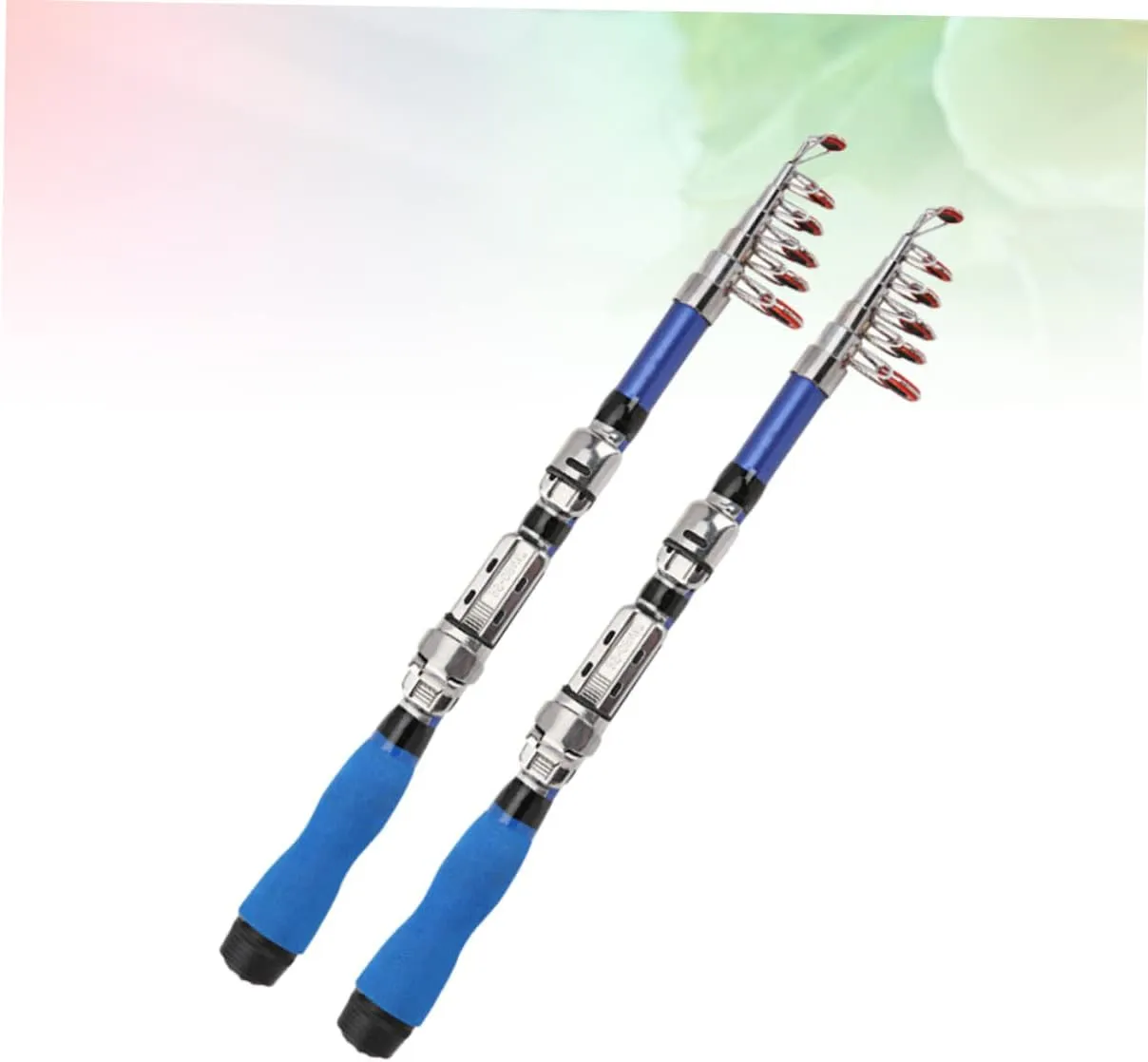 SUPVOX 3pcs Boat Fishing Rod Carbon Fiber Fishing Rod Telescopic Fishing Rod Fishing Pole Portable Small Sea