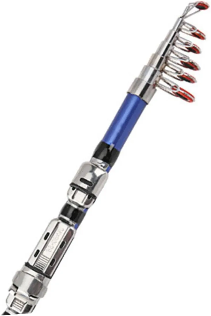 SUPVOX 3pcs Boat Fishing Rod Carbon Fiber Fishing Rod Telescopic Fishing Rod Fishing Pole Portable Small Sea