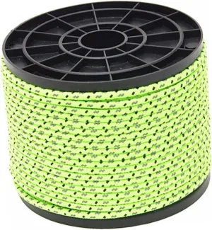 SUPVOX 50m Reflective Camping Tent Rope Heavy-Duty Guyline for Outdoor Tents Lightweight Utility Cord for Camping Hiking Clothesline Emergency Use