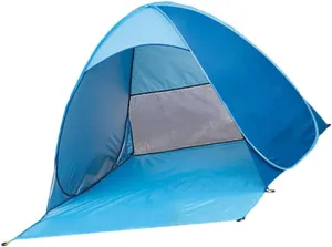 SUPVOX Portable Automatic Beach Tent UV Water Resistant Sun Shelter Easy Setup for Camping Fishing Outdoor Activities Lightweight Canopy Tent