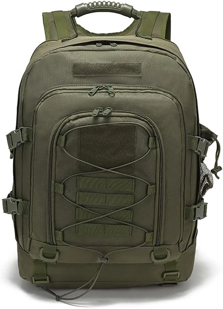 Tactical Backpack Military Army Daypack Assault Pack for Men Molle 3 Day Bag for Hiking Camping Hunting Trekking (Military Green)