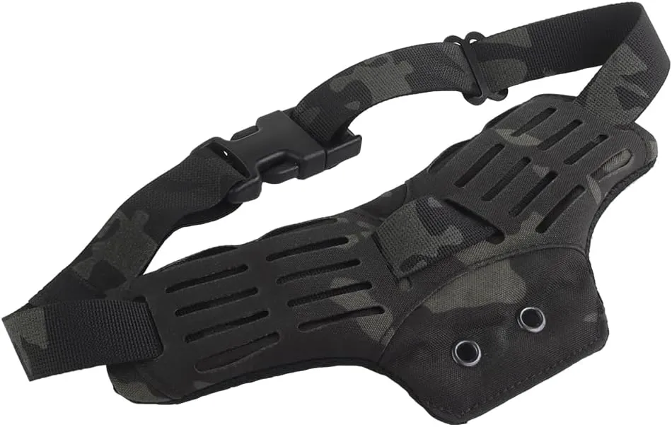 Tactical Side Kick Holster Foam Pad MOLLE Drop Leg Strap Comfortable Padding Thigh Strap for 3-Hole Holster Adapter