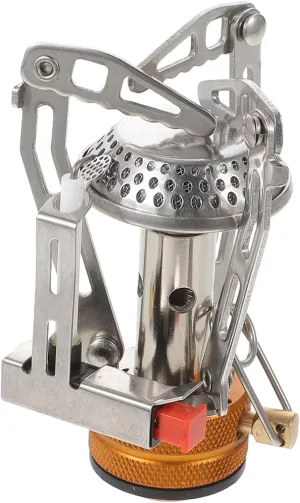 Tegrate Burner Picnic Stove Windproof Outdoor Gas Stove Compact Lightweight for Hiking Camping