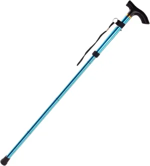 Telescopic Collapsible Cane Running Canes Folding Hiking Trekking Poles