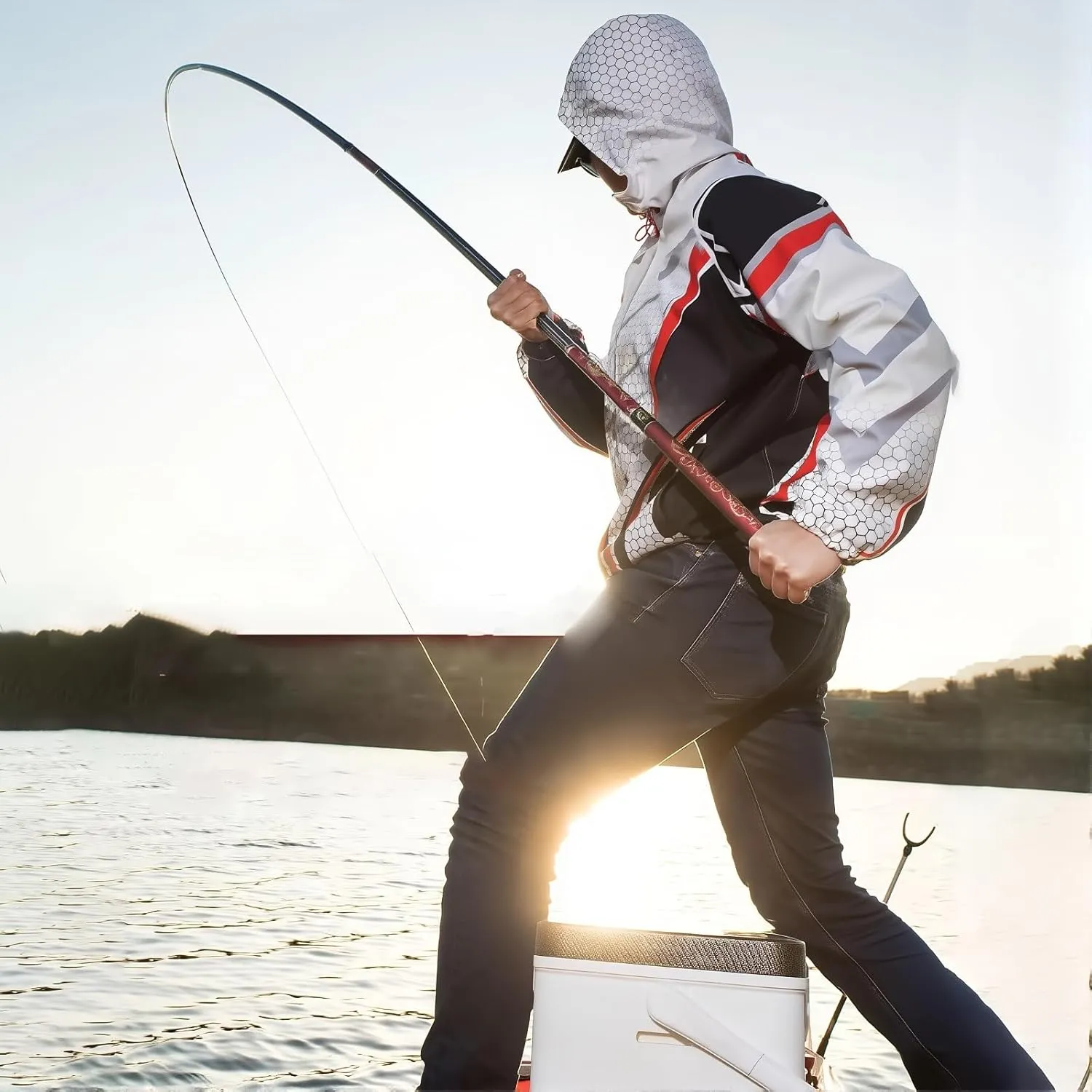 Telescopic Fishing Rods Ultralight Carbon19 Tone 3.6m 3.9m 4.5m 4.8m 5.4m 5.7m 6.3m 7.2m 8.1m 9m Travel Fishing Pole Travel Rods Rivers Lakes Reservoirs Streams