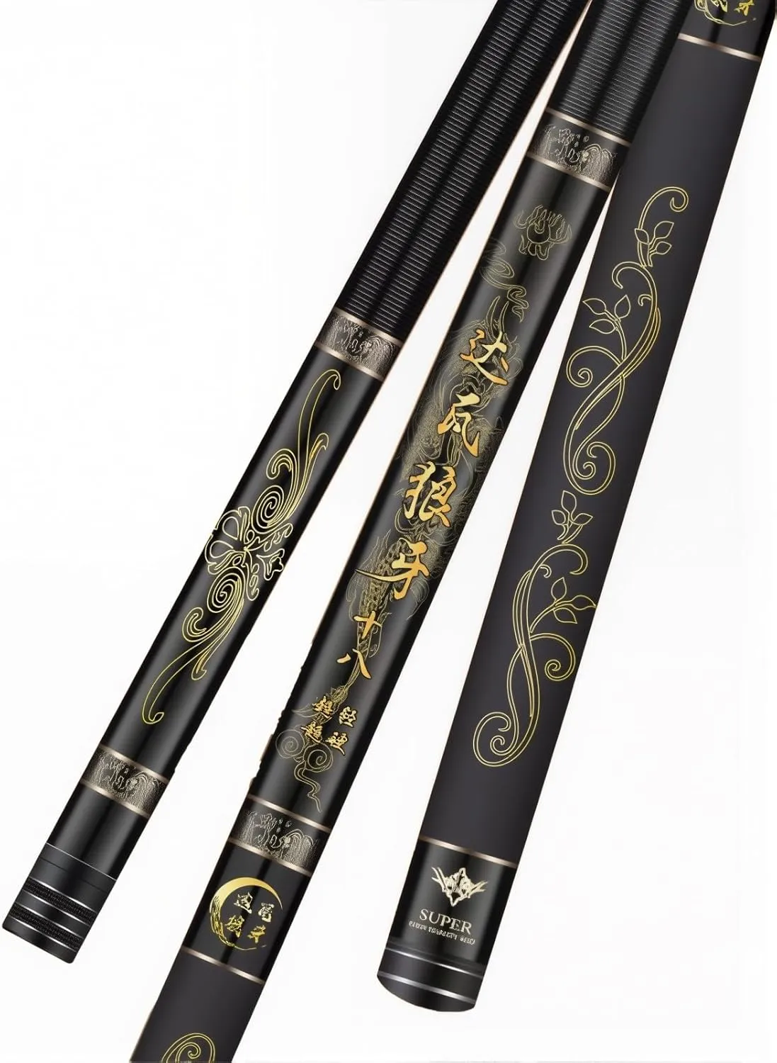 Telescopic Fishing Rods Ultralight Carbon19 Tone 3.6m 3.9m 4.5m 4.8m 5.4m 5.7m 6.3m 7.2m 8.1m 9m Travel Fishing Pole Travel Rods Rivers Lakes Reservoirs Streams