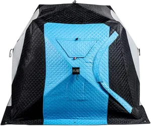Tent for Camping Automatic Pop Up Camping Tent 4 Person Panda Shape with 2 Doors Waterproof Instant Tent for Family Hiking Large Space for Picnic Outdoors