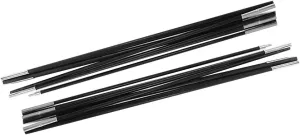 Tent Pole Support, Fiberglass Camping Tent Pole Bars Outdoor Support Rods Awning Frames Kit 192.9in Foldable Tent Poles Replacement for Backpacking Hiking