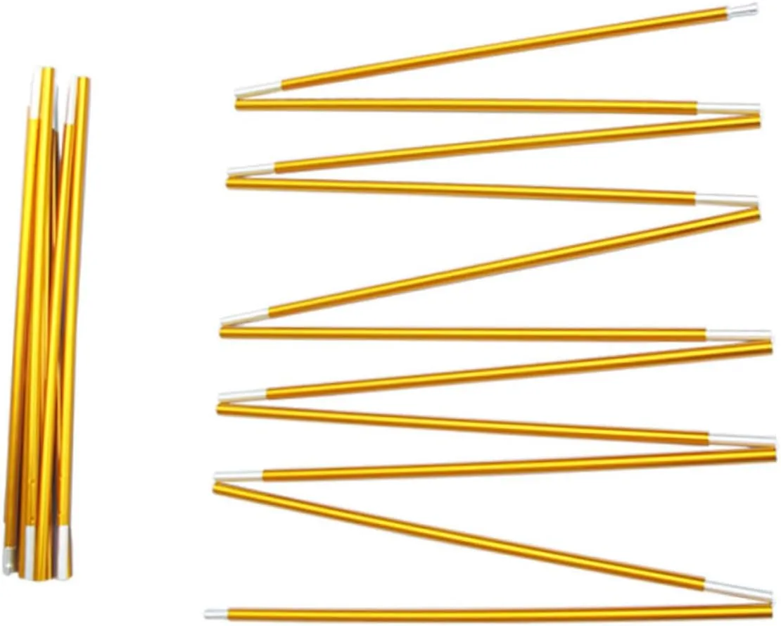 Tent Poles Durable Tent Accessories for Camping Tarp Support Portable Design for