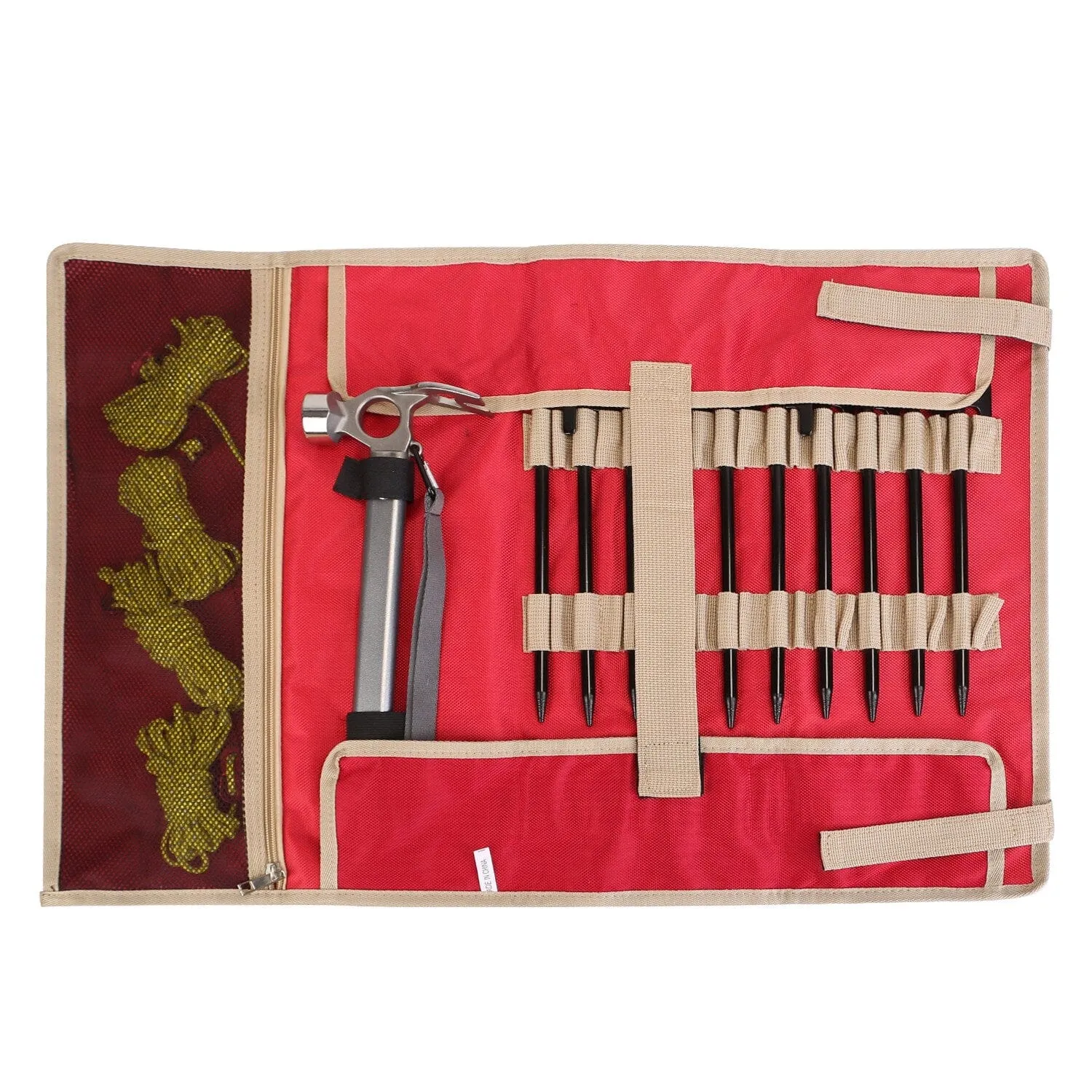 Tent Stakes Camping Hammer Set