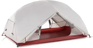 Tents 1 2 3 Person Waterproof Double Layer Outdoor Tent Aluminum Pole Gray Ultralight Single Camping Tent Mat