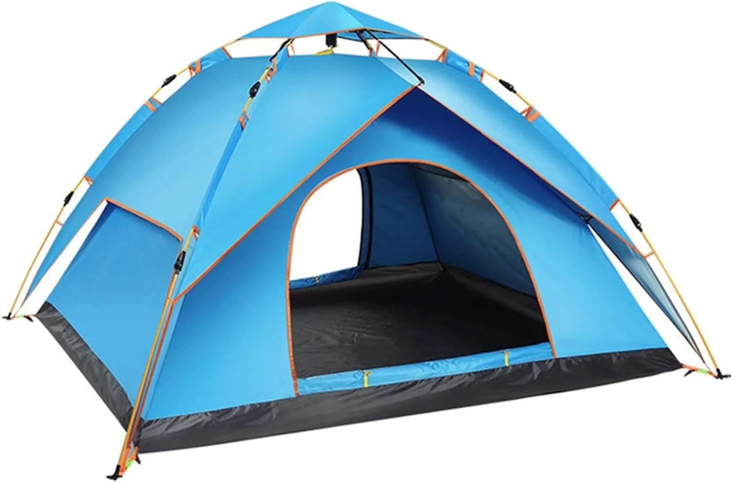 Tents 3-4 Person Fully Automatic Tent, Waterproof, UV Resistant, for Beach, Camping, Camping