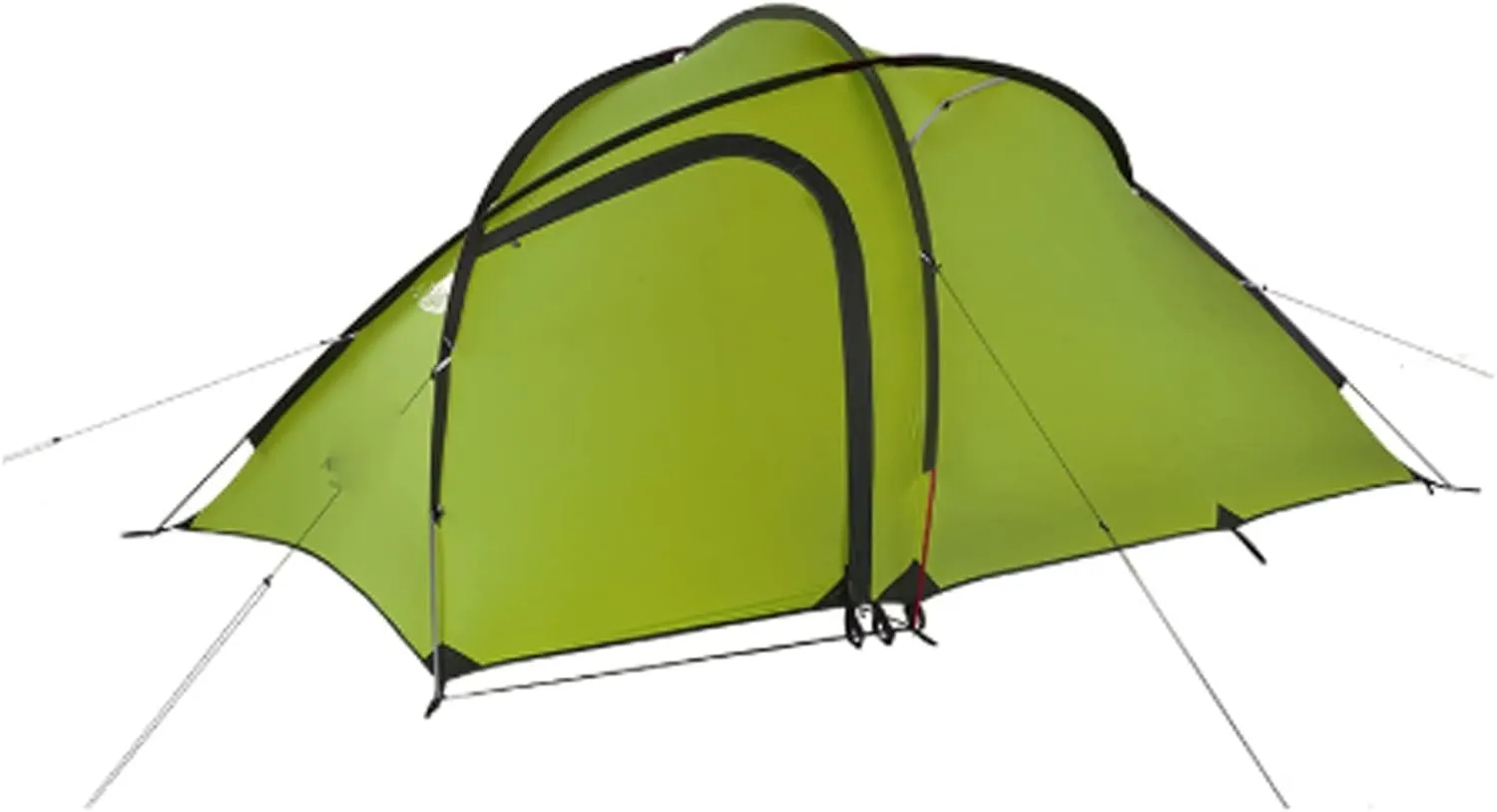 Tents 3 Person 4 Season Family Tent 20D Silicone Fabric Waterproof Double-Layer Camping Tent One Room One Hall