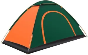 Tents Automatic Camping Tent 1-2 Person Family Tent Double Layer Instant Setup Awning Outdoor Protable Backpacking Tent Hiking Travel