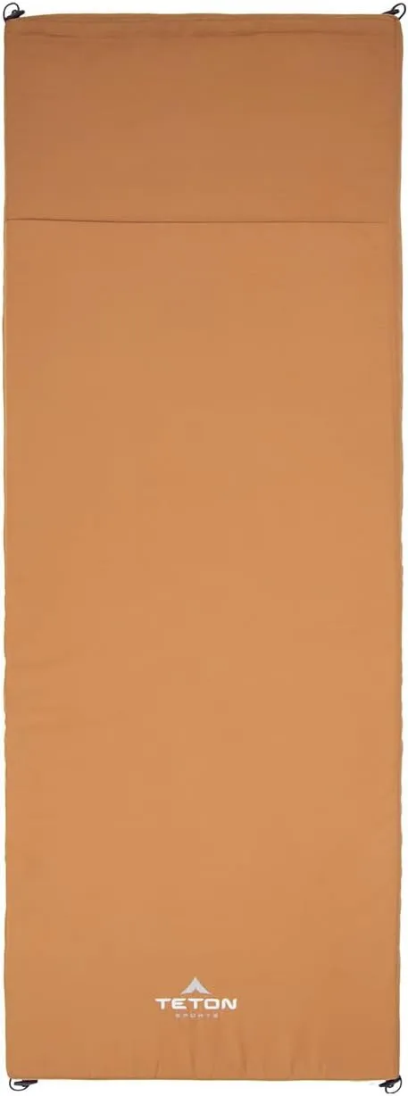Teton Canvas Camp Pad, Sleeping Pad for Car Camping, Brown