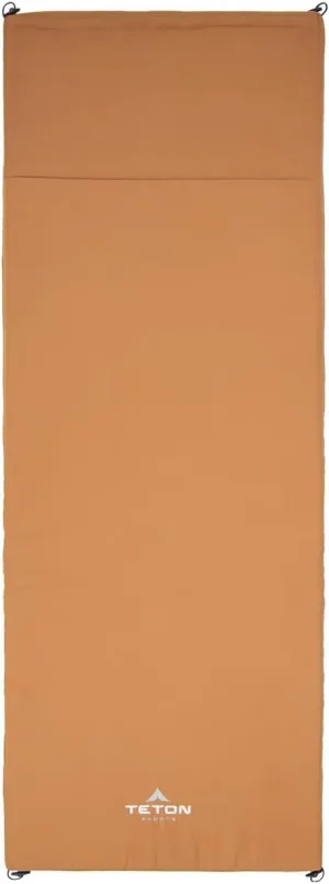 Teton Canvas Camp Pad, Sleeping Pad for Car Camping, Brown