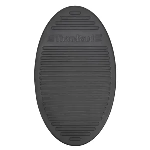 THERABAND Stability Trainer Pad, Advanced Level Black Inflatable Pad, Balance Trainer & Wobble Cushion for Balance & Core Strengthening, Rehabilitation, & Physical Therapy, Round Sport Balance Trainer