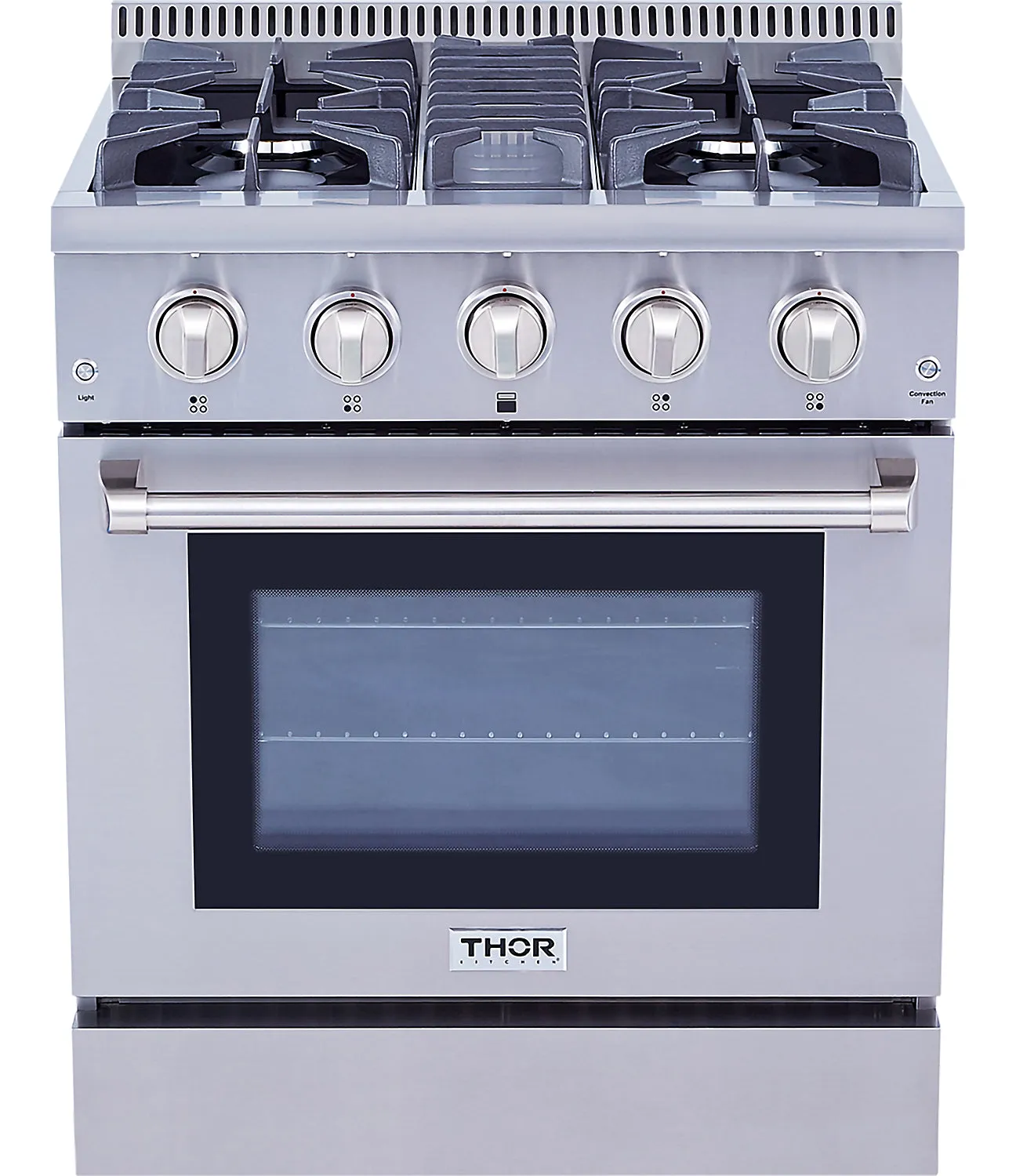 Thor Kitchen 4.2 Cu. Ft. Professional Gas Range - HRG3080U-SS|Cuisinière professionnelle à gaz Thor Kitchen de 4,2 pi³ – HRG3080U-SS|HRG3080S