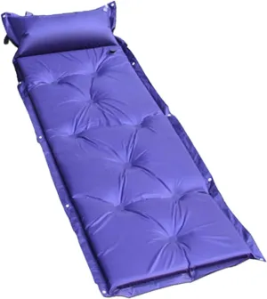 Totority Camping Sleeping Cushion Ergonomic Design Automatic Inflatable Mat Compact for Hiking Picnic and Outdoor Adventures