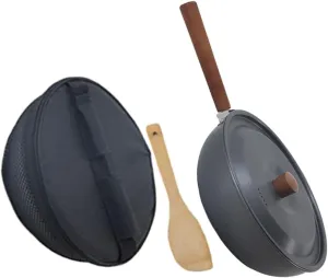 TOYANDONA 1set Camping Fry Pan Detachable Outdoor Cooking Skillet Lightweight Aluminum Alloy for Picnics Barbecues Even Heat Distribution for Versatile Cooking
