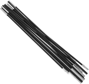Toyvian Tent Poles Replacement Kit 6 Sections Fiberglass Pole Set for Single Tent Portable