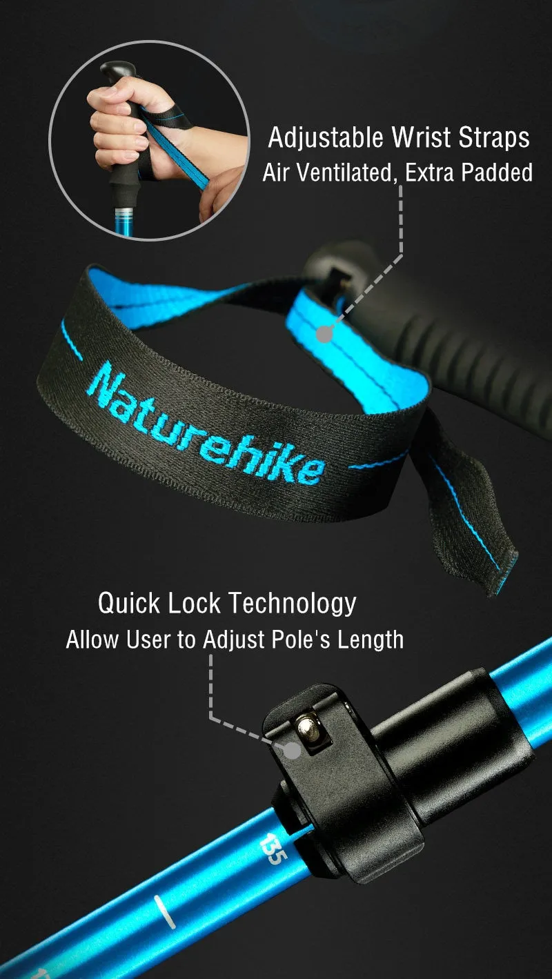 Trail-Ready Collapsible Hiking Stick