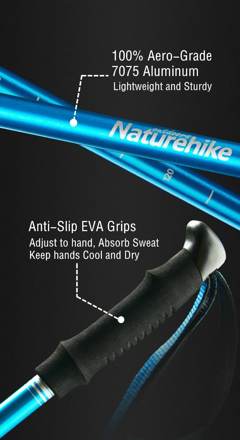 Trail-Ready Collapsible Hiking Stick