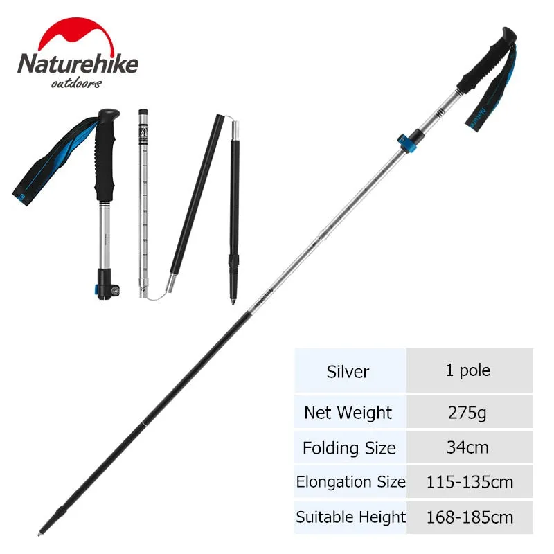 Trail-Ready Collapsible Hiking Stick