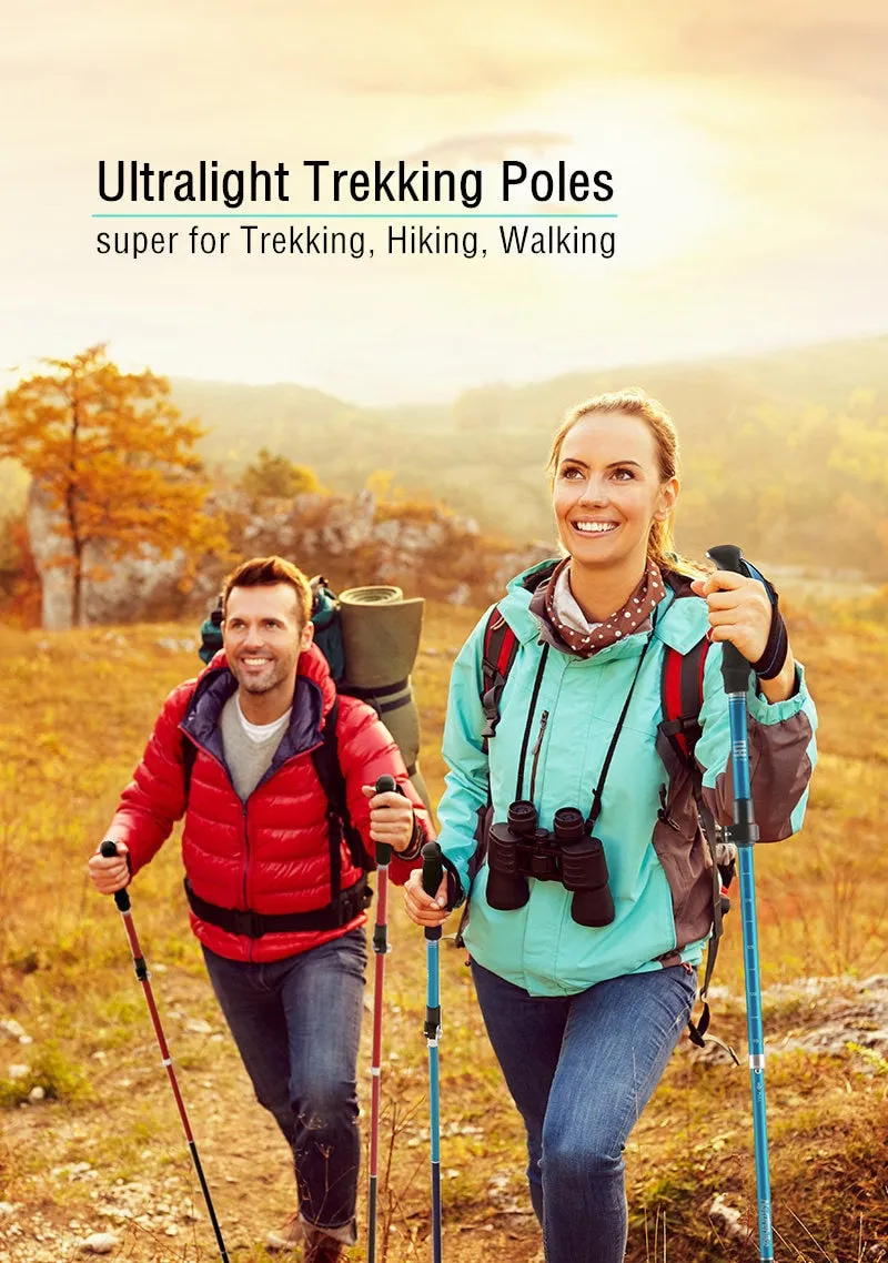 Trail-Ready Collapsible Hiking Stick
