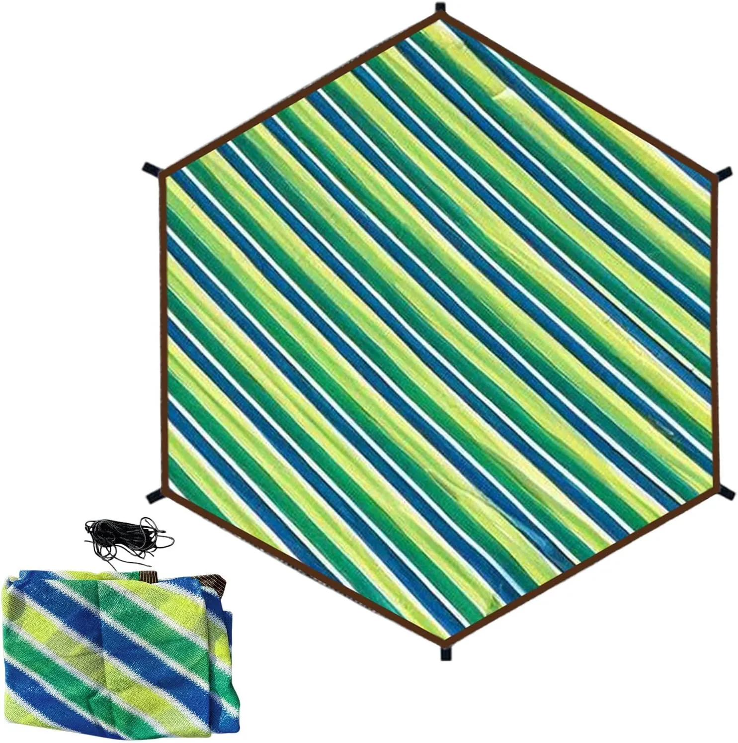 Trampoline Sunshade, Waterproof UV Protection Trampoline Tent Cover, Heat Insulation Net Sunshade, for 6ft, 8ft, 10ft, 12ft, 14ft, 15ft Round Trampoline