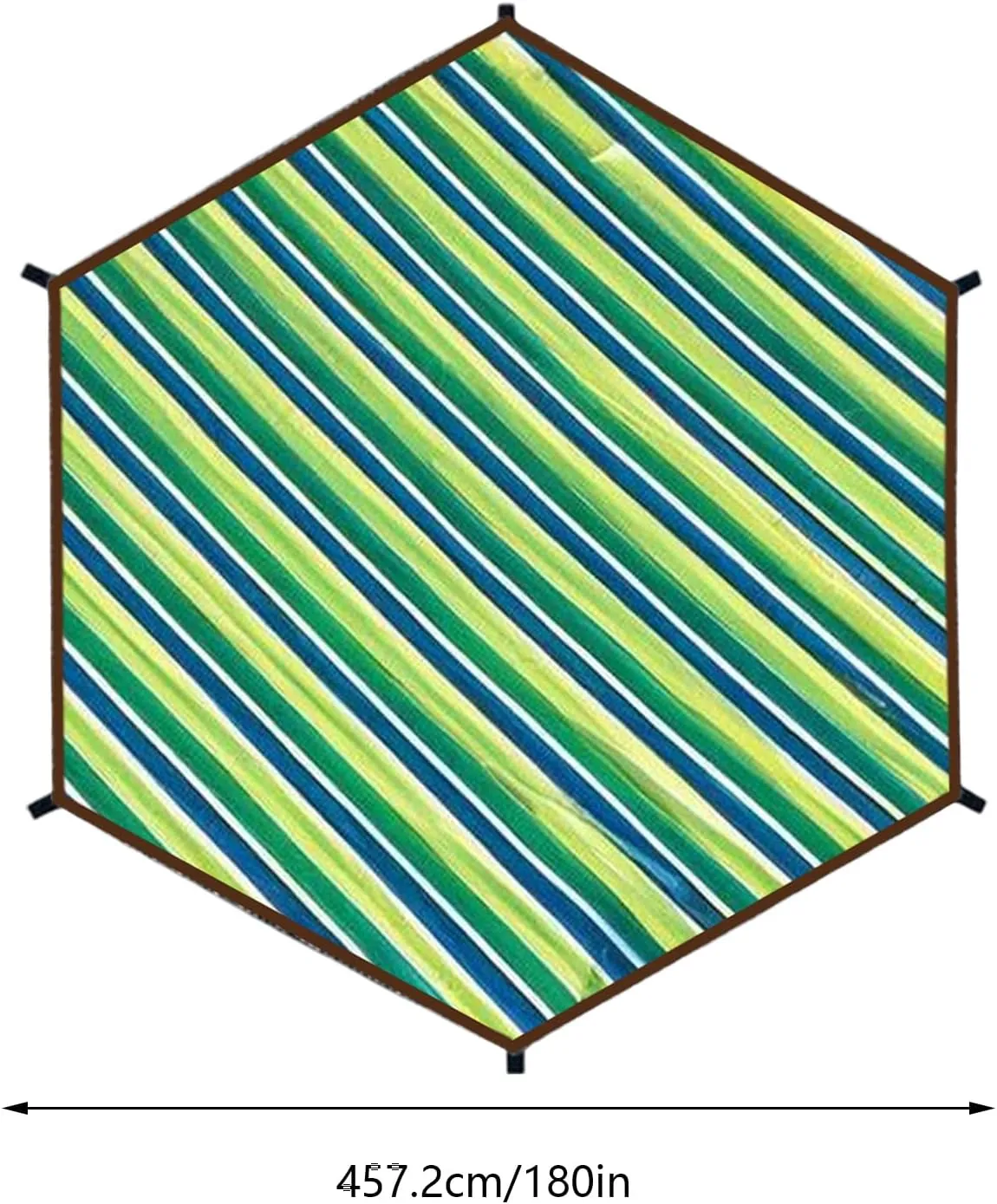 Trampoline Sunshade, Waterproof UV Protection Trampoline Tent Cover, Heat Insulation Net Sunshade, for 6ft, 8ft, 10ft, 12ft, 14ft, 15ft Round Trampoline