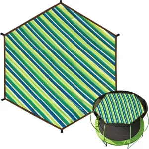 Trampoline Sunshade, Waterproof UV Protection Trampoline Tent Cover, Heat Insulation Net Sunshade, for 6ft, 8ft, 10ft, 12ft, 14ft, 15ft Round Trampoline