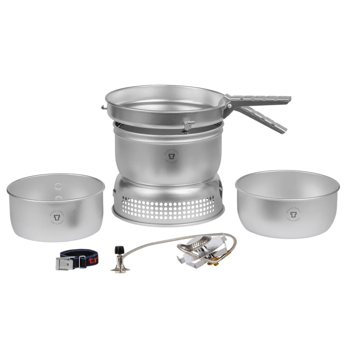 Trangia compact ultralight aluminum stove set liquid gas burner camping hiking