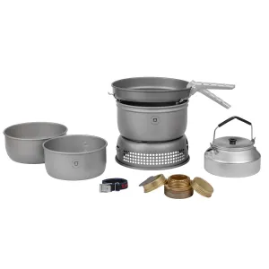 Trangia lightweight aluminum compact stove set cooking camping cookware outdoor