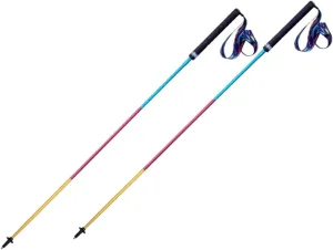 Travel Trekking Pole 2-pc Pack Trekking Poles Adjustable Length Walking Sticks Ultralightwith for Camping Mountaining Outdoor Activities(110cm)