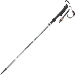 Travel Trekking Pole Folding Trekking Poles Adjustable Hiking Poles Carbon Fiber Walking Poles Sticks for Camping Outdoor Activities(Black,125cm)