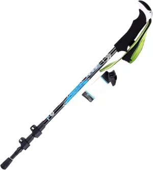 Travel Trekking Pole Trekking Poles Foldable and Portable Hiking Trekking Poles Strong with Soft Comfortable Handle Outdoor Activities(Blue)